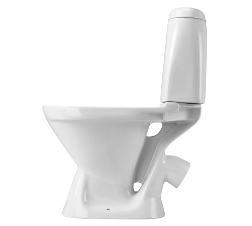 Унитаз-компакт Santek Римини эконом 1-режимный полипропиленовое сиденье 1.WH11.1.758