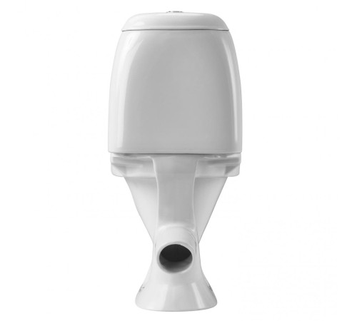 Унитаз-компакт Santek Римини эконом 1-режимный полипропиленовое сиденье 1.WH11.1.758