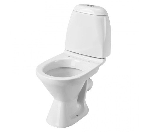Унитаз-компакт Santek Римини эконом 1-режимный полипропиленовое сиденье 1.WH11.1.758