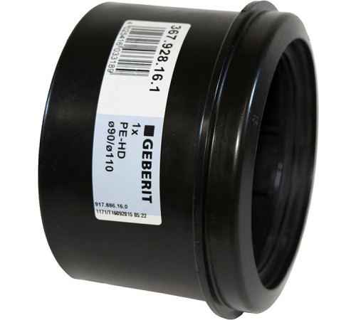 Переходная муфта Geberit PE d90/110 мм 367.928.16.1