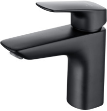 Смеситель для раковины Aquanet Вега черный матовый AQ1010MB