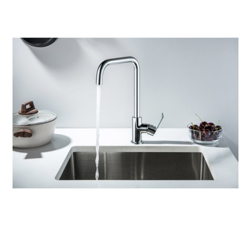 Смеситель для кухни Aquanet ЛИРА хром AQ1480CR