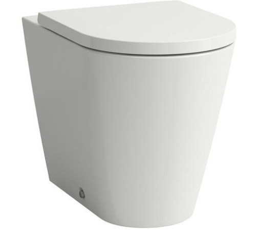 Унитаз напольный приставной LAUFEN Kartell by Laufen белый 8.2333.1.000.000.1