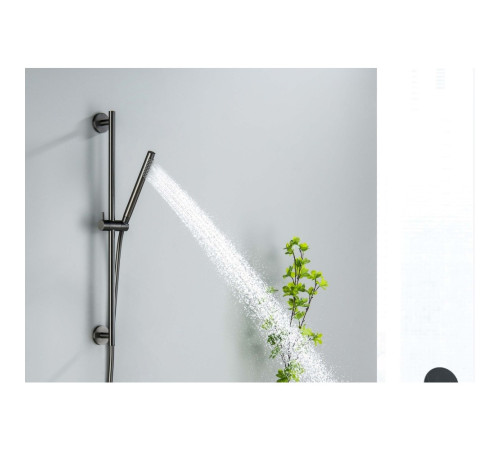 Душевой гарнитур Aquanet Европа 1jet 65 см оружейная сталь AQ2012BGM