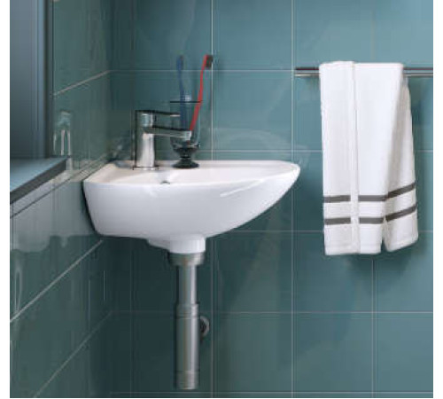 Умывальник угловой Veer ВКС белый S1 WB.CR/Veer/23-C/WHT.G/S1