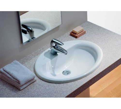 Раковина встраиваемая Jacob Delafon Odeon 56х43 см E4155-00