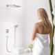 Шланговое подсоединение hansgrohe FixFit Square 26455000