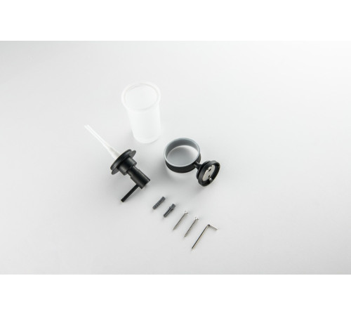 Дозатор для жидкого мыла Aquatek Классик матовый черный AQ4505MB