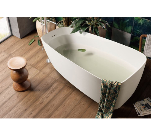 Ванна акриловая отдельностоящая Aquanet ПАОЛА 1700x780x600 мм со сливом и ножками AQ-190778