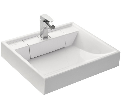 Раковина Aquaton Рейн 600 белая на стиральную машину 1A72103KRW010