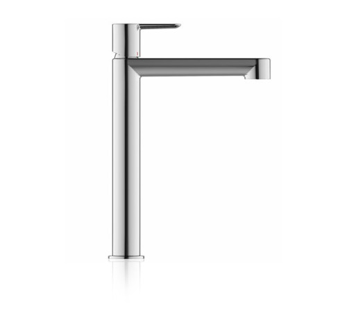 Смеситель для умывальника RAVAK Puri PU 015.00 высокий без донного клапана X070114