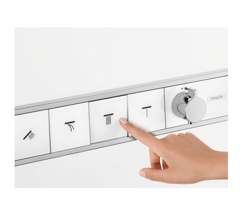 Комплект термостатического смесителя для душа Hansgrohe RainSelect 15382000/15312180 15382000S