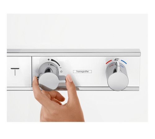 Комплект термостатического смесителя для душа Hansgrohe RainSelect 15382000/15312180 15382000S