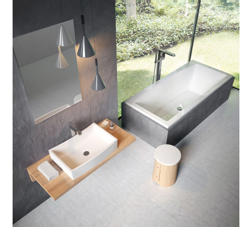 Столешница под раковину RAVAK L 1200 мм темный орех X000000838