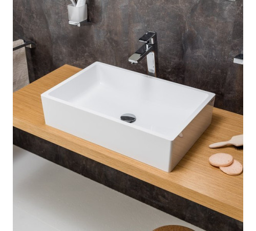 Умывальник RAVAK Formy 01 600 600x390 мм белый без перелива XJL01260000