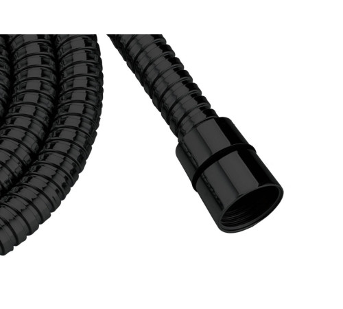 Шланг для душа Aquanet 160 см нержавеющая сталь матовый черный AQ2101MB
