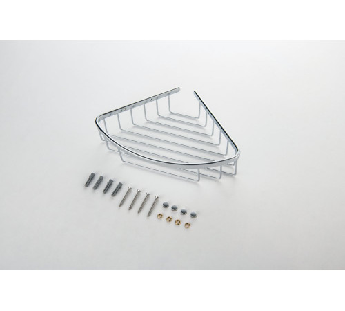 Полка угловая Aquanet хром AQ4906CR