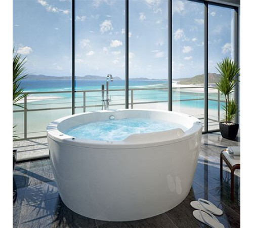 Ванна акриловая Radomir Аура 180х80 см с фронтальным экраном AUR180-0000033