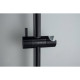 Душевой гарнитур Aquanet Европа 1jet 65 см матовый черный AQ2012MB