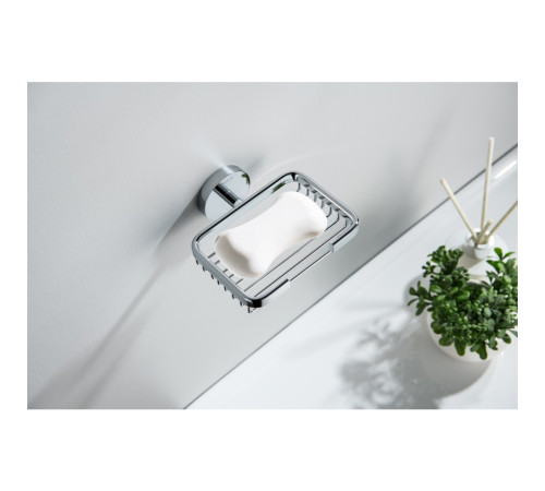 Мыльница-решетка Aquanet БЕТТА хром AQ4633CR