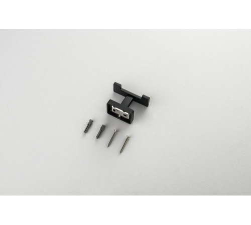 Крючок для полотенец двойной Aquanet Либра матовый черный AQ4302MB