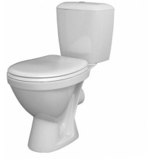 Унитаз-компакт Santek Паллада сиденье дюропласт металлический крепеж 1.WH30.2.376