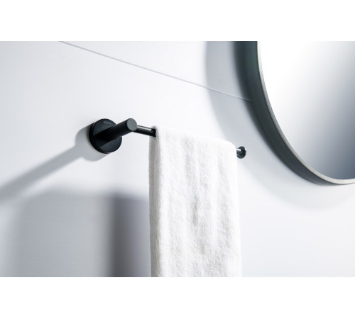 Полотенцедержатель Aquanet Europa матовый черный AQ4119MB