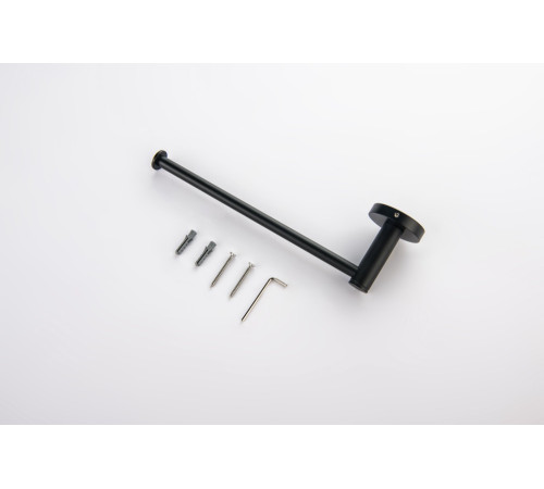 Полотенцедержатель Aquanet Europa матовый черный AQ4119MB