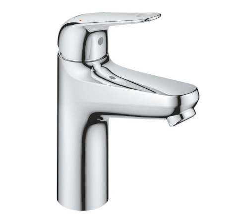 Смеситель для раковины GROHE Euroeco M-Size с донным клапаном хром 24267001