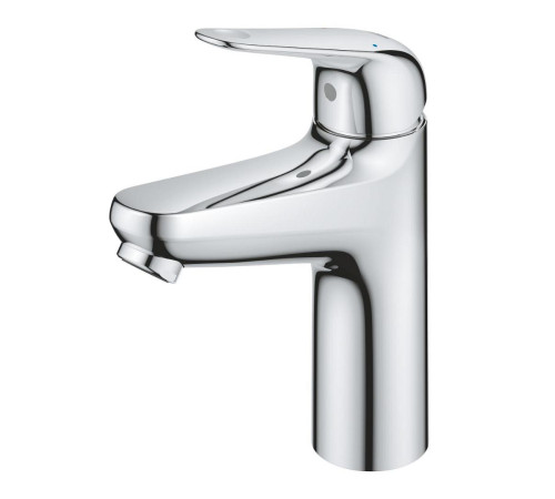 Смеситель для раковины GROHE Euroeco M-Size с донным клапаном хром 24267001