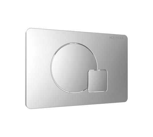 Панель смыва KDI QC Хром матовый 162x244 мм KDI-0000068