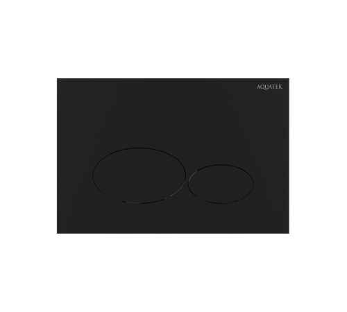 Панель смыва KDI GLD Черный матовый 162x244 мм KDI-0000074