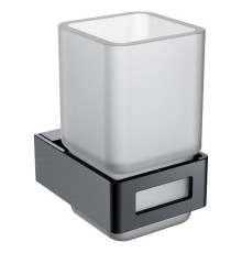 Стакан для зубных щеток подвесной Boheme Q антрацит 10944-SGM