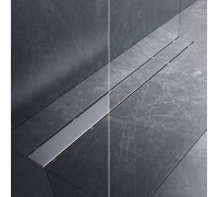 Трап для душа линейный AM.PM PrimeFlow универсальный затвор Tile 80 см W02SC-U11-080-04SB