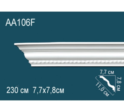 Карниз потолочный гибкий Perfect AA106F полиуретановый AA106F