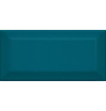 Плитка настенная Kerama Marazzi Клемансо бирюзовый грань 7.4x15 см 16057