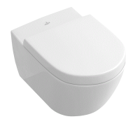 Унитаз подвесной Villeroy & Boch Subway 2.0 DirectFlush с сиденьем микролифт 5614R001/9M78S101