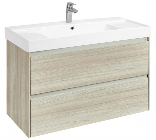 Тумба под раковину Roca Ona 1000 мм 2 ящика светлый дуб A857616512