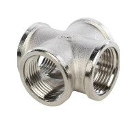 Крестовина никелированная Tiemme 1/2 дюйма ВР 1500290