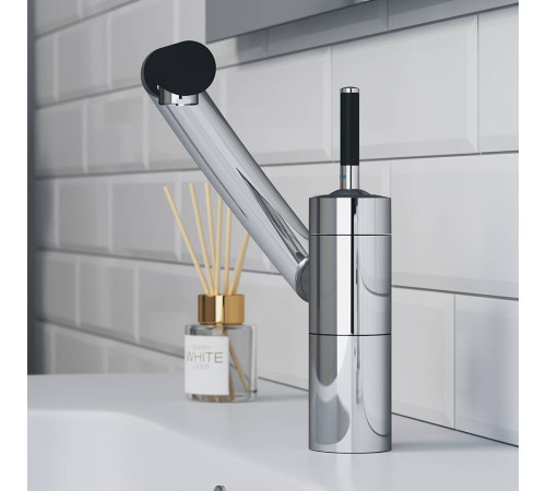 Смеситель для раковины Damixa Arc хром/черный 290217464