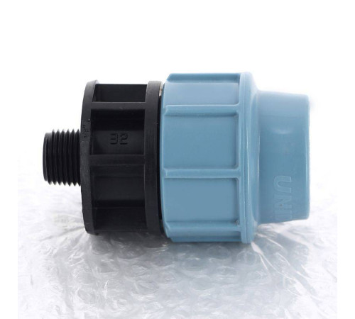 Муфта обжимная для труб ПНД Unidelta Deltone 32 мм x 1/2 1003032002