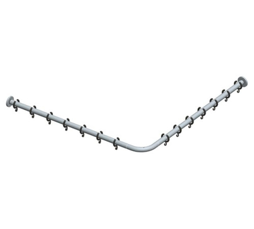 Набор штанг для душевой занавески Keuco Plan 1200х1200 мм хром 14939 011200