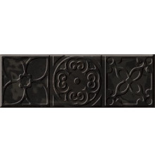 Декор Cifre Bulevar Altair Black 100х300 мм БП000013413