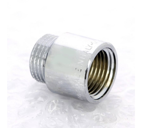 Удлинитель хромированный Tiemme 1/2 x 20 мм НВ 1500060