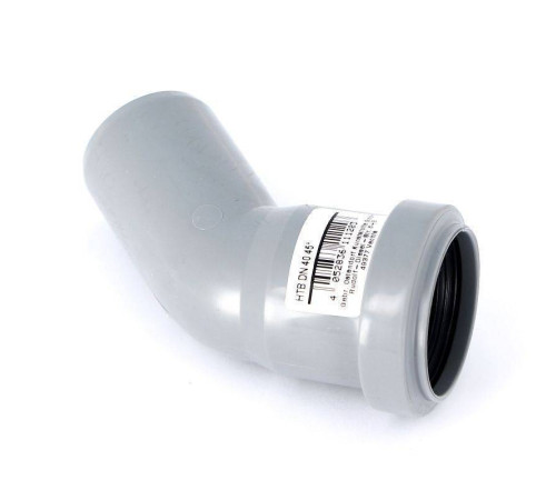 Отвод канализационный Ostendorf HTB 40х45° 111120