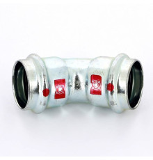 Угол пресс 45° Viega Prestabo 28 мм оцинкованная сталь 558291