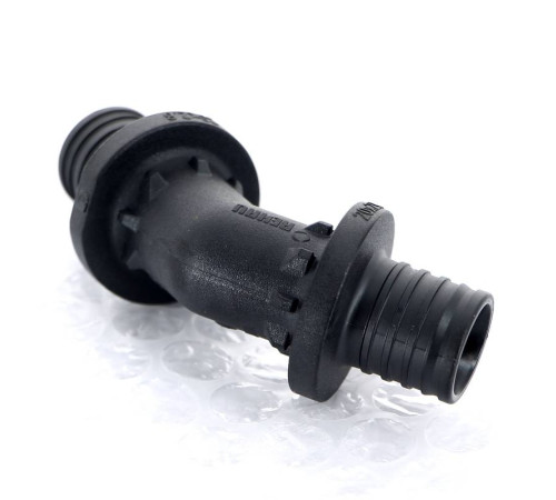 Угольник 45 градусов REHAU Rautitan PX надвижной полимерный 20 мм 160052