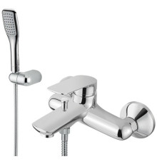 Смеситель для ванны Mazzari Laguna с душевым набором хром LGA00500