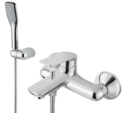 Смеситель для ванны Mazzari Laguna с душевым набором хром LGA00500