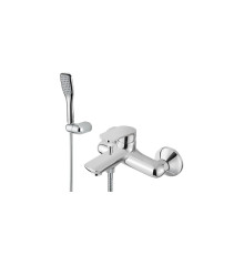 Смеситель для ванны M&Z Castello с душевым набором хром CSL00501M